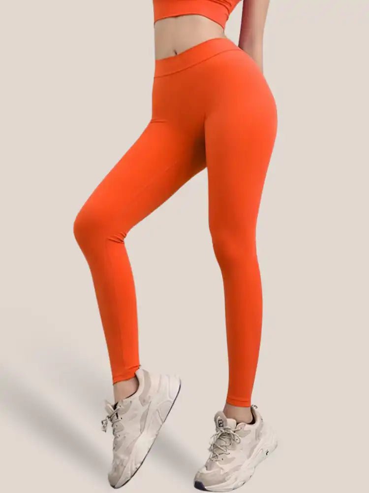 Legging Anti Cellulite Orange - Vue principale