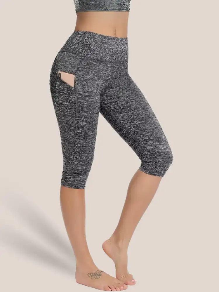 Legging court amincissant